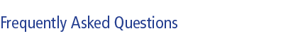 Frequently Asked Questions
